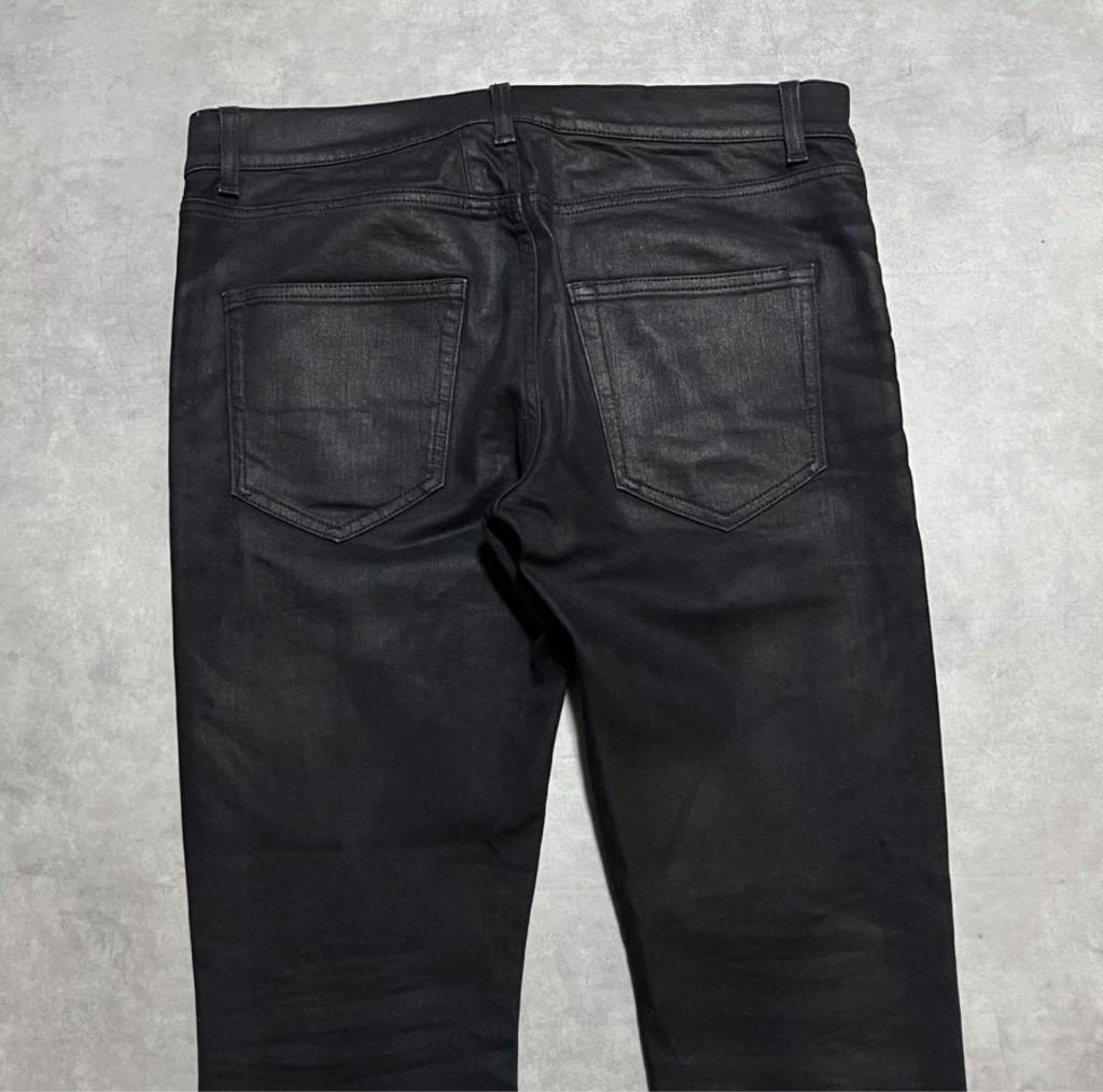 エディ期 Saint Laurent coating denim black 32 - ARCHIVESTOCK