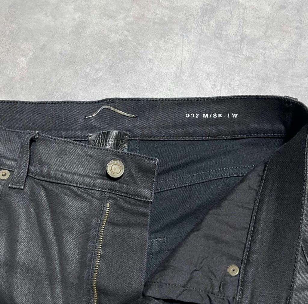 エディ期 Saint Laurent coating denim black 32 - ARCHIVESTOCK
