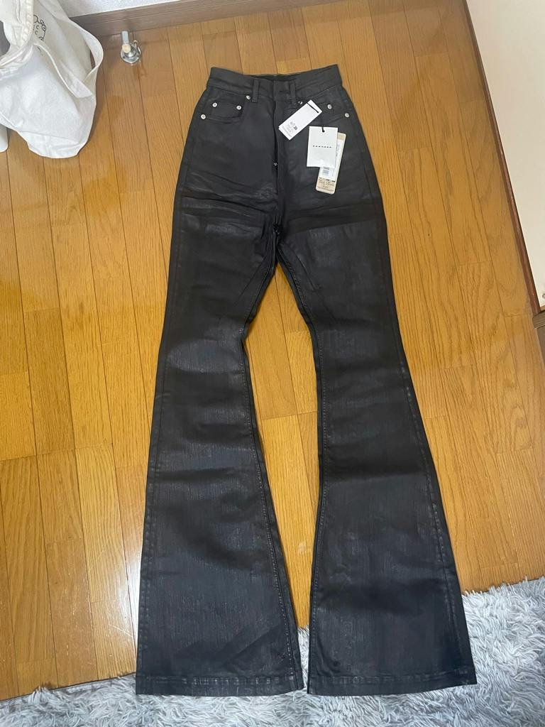 新品【Rick Owens DRKSHDW】 BOLAN BOOTCUT WAX - ARCHIVESTOCK
