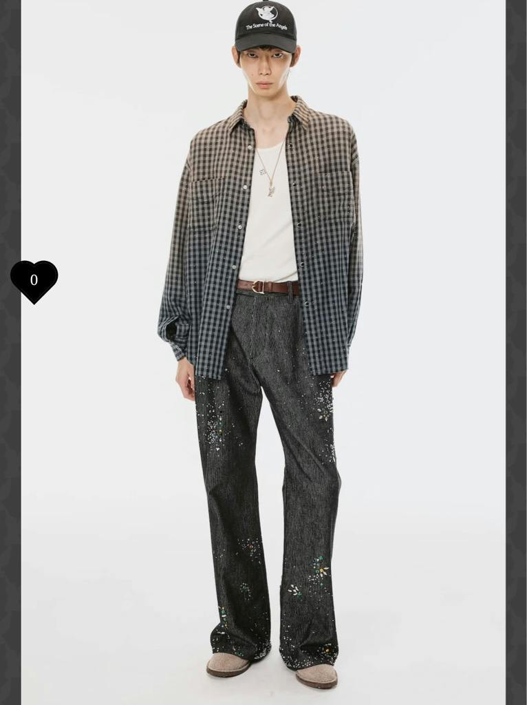 MASU GA**XY PIQUE WORK TROUSER 42 ギャラクシー - ARCHIVESTOCK
