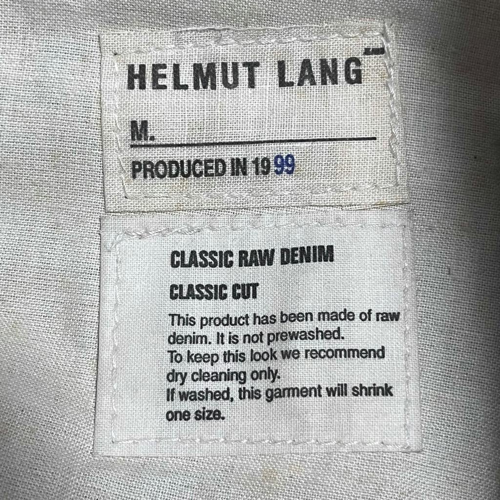 1999 HELMUT LANG 濃紺 デニム 本人期 アーカイブ 29 - ARCHIVESTOCK