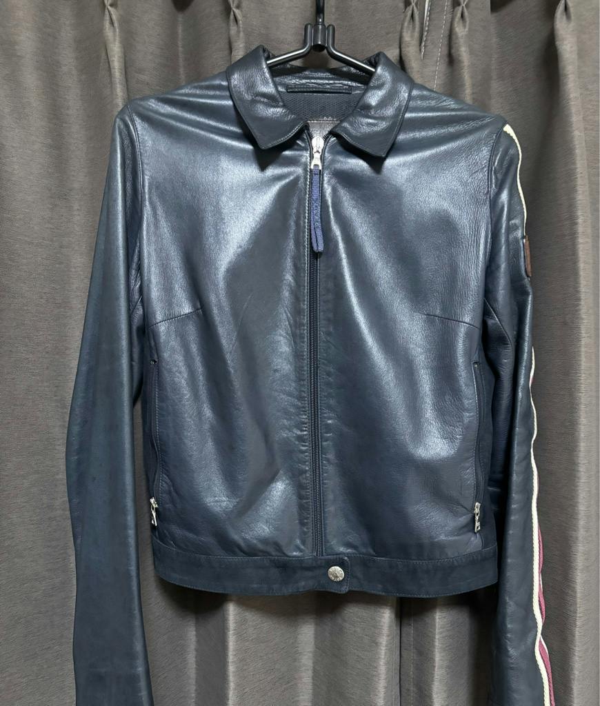 U*）様 PRADA 2000ss archiveレザージャケット PRADA 2000ss レザージャケット - ARCHIVESTOCK