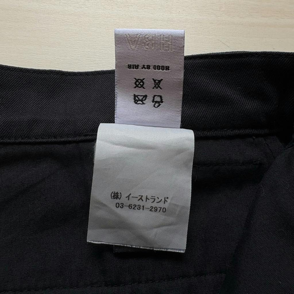 hood by air 17ss asymmetric zip shorts - ARCHIVESTOCK