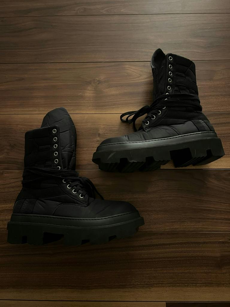 Rick Owens ss24 Megatooth Army Boots - ARCHIVESTOCK
