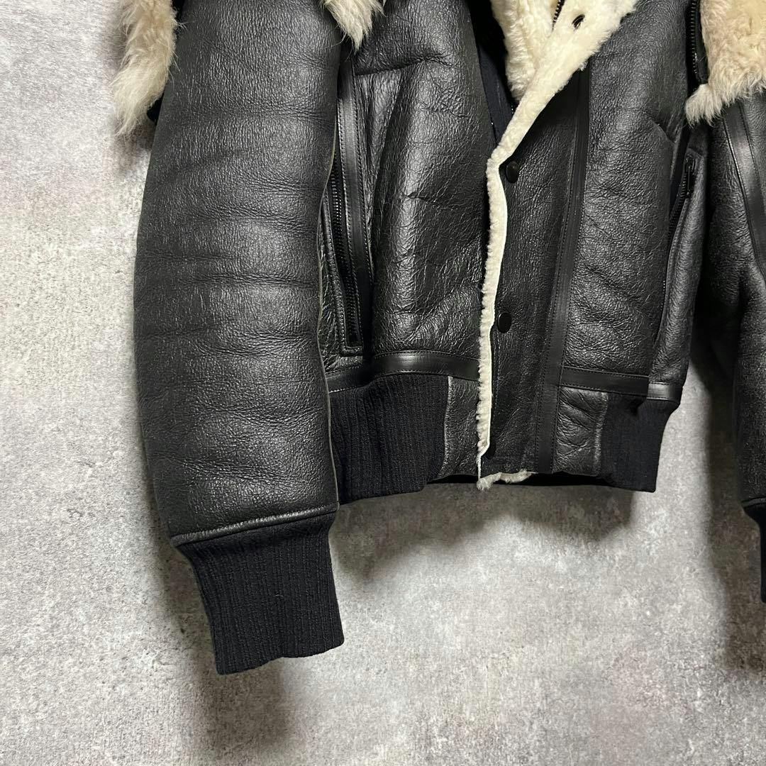 希少 archive 16FW Rick Owens archive SEARING N-2B ムートン レザー