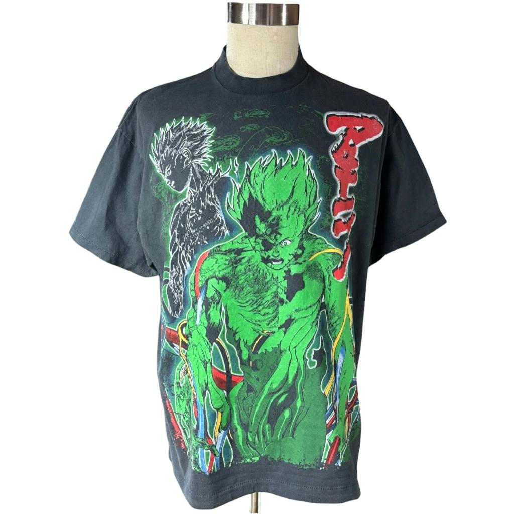 AKIRA 90s ブートレグ 鉄雄 覚醒 プリント Tシャツ - ARCHIVESTOCK
