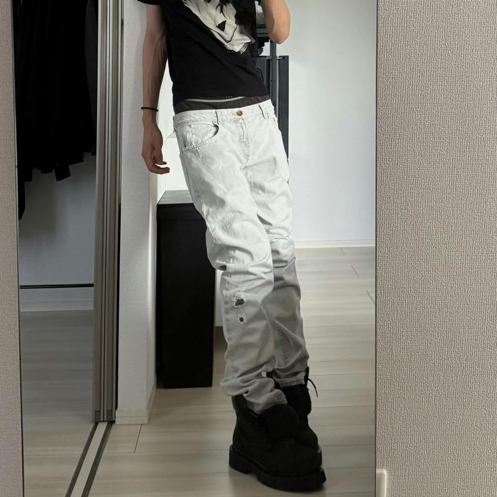 パンツ dolce&gabbana 14gold damage denim pants dolce&gabbana 14gold damage denim pants - ARCHIVESTOCK