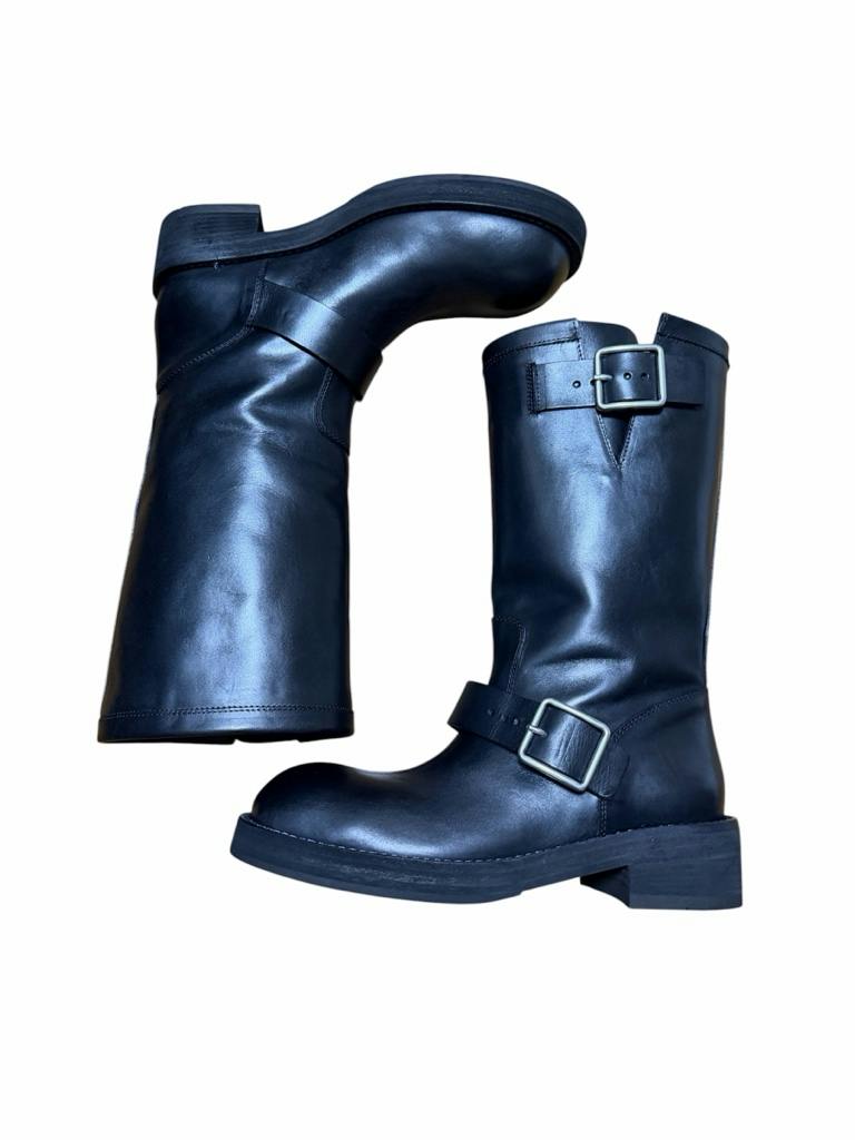 Ann Demeulemeester ミリタリブーツ　39 archive Ann Demeulemeester Biker Boots 39 - ARCHIVESTOCK