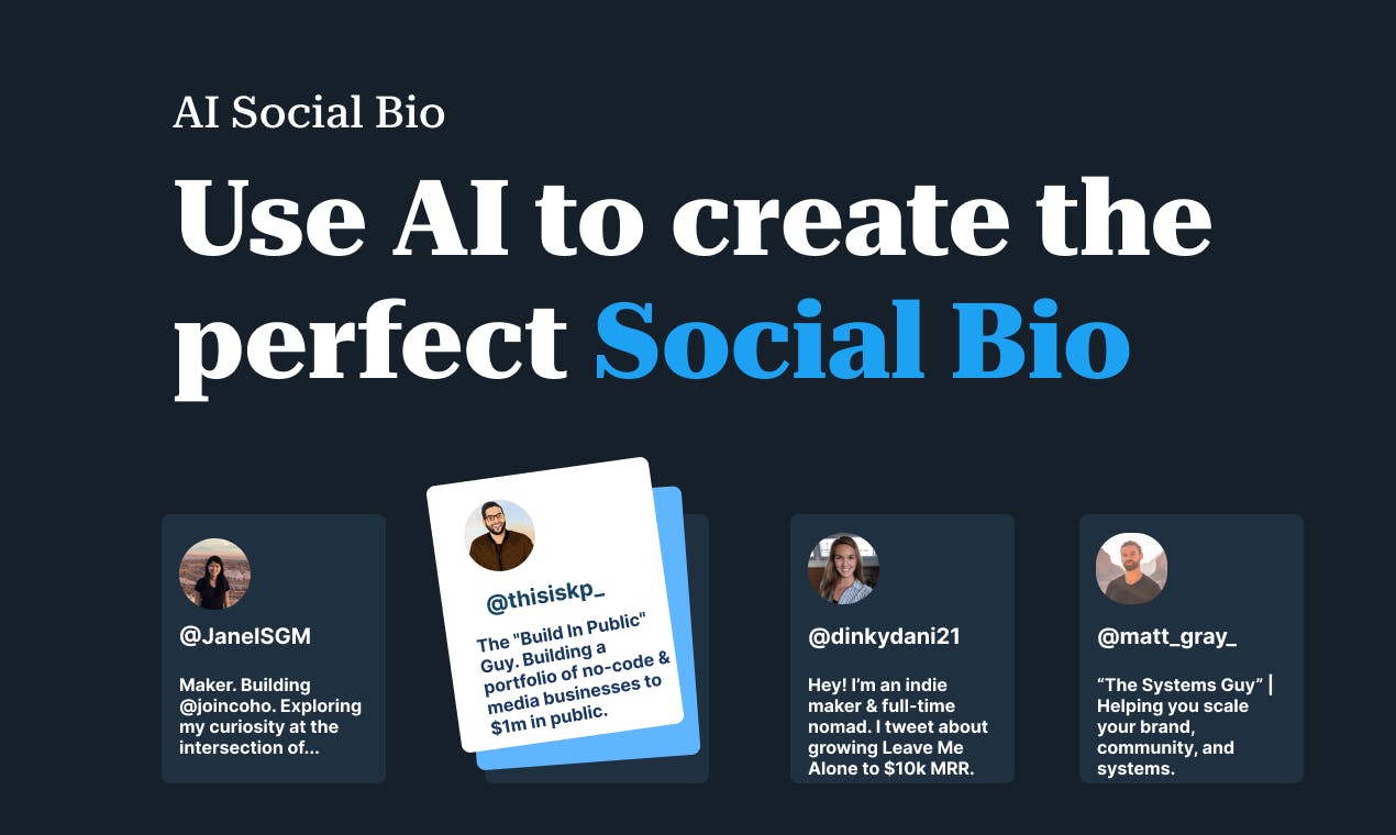Ai Social Bio Ai Social Bio