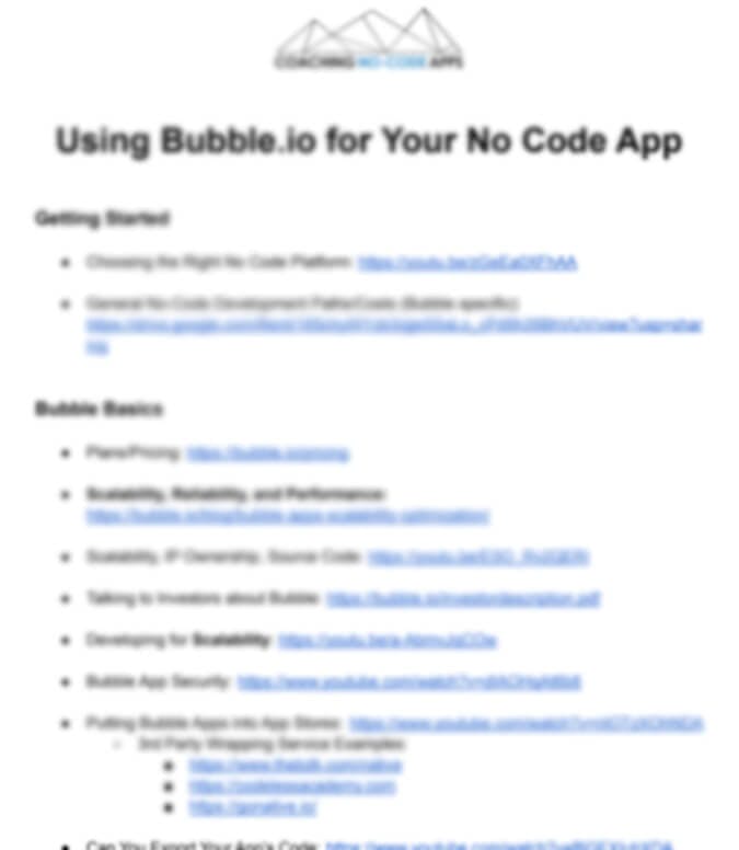 Bubble.io App Examples