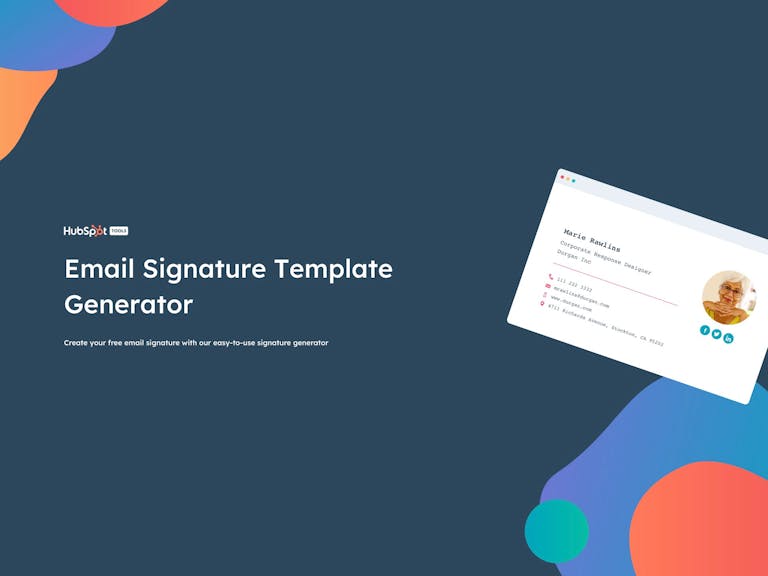 Free email signature generator b2b tool driving 257 400 monthly visits