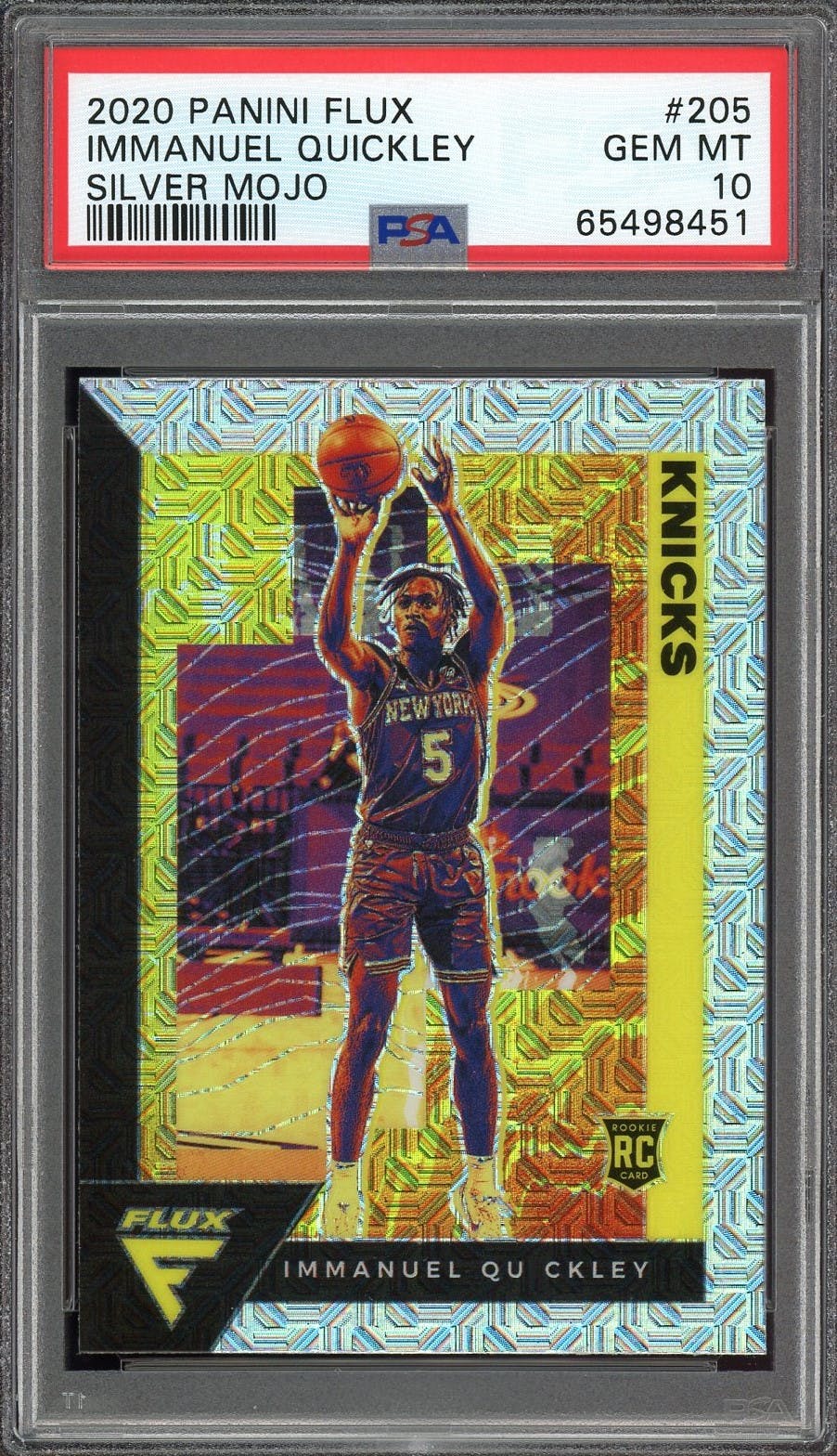 Card Prices | Immanuel Quickley 2020 Panini Flux Basketball Silver