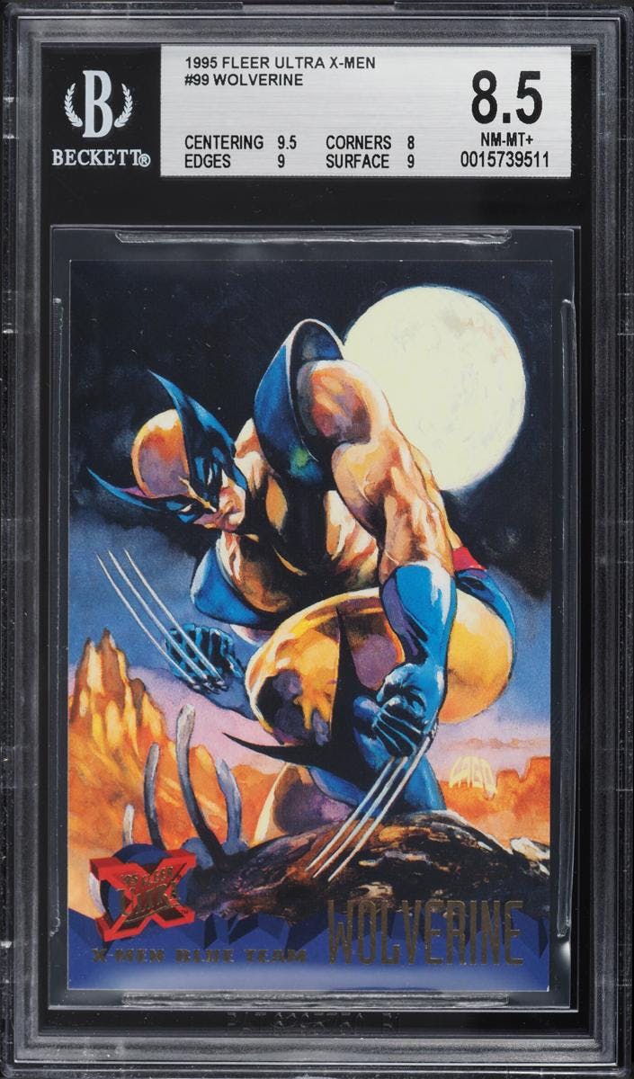 Apocalypse 1995 Ultra X-Men All shops Chromium PSA 10