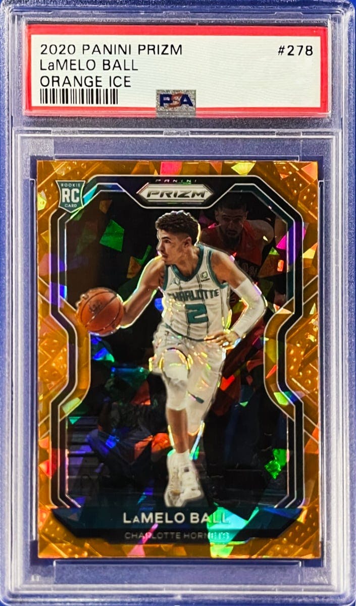 Card Prices | LaMelo Ball 2020 Panini Prizm Basketball Orange Ice #278