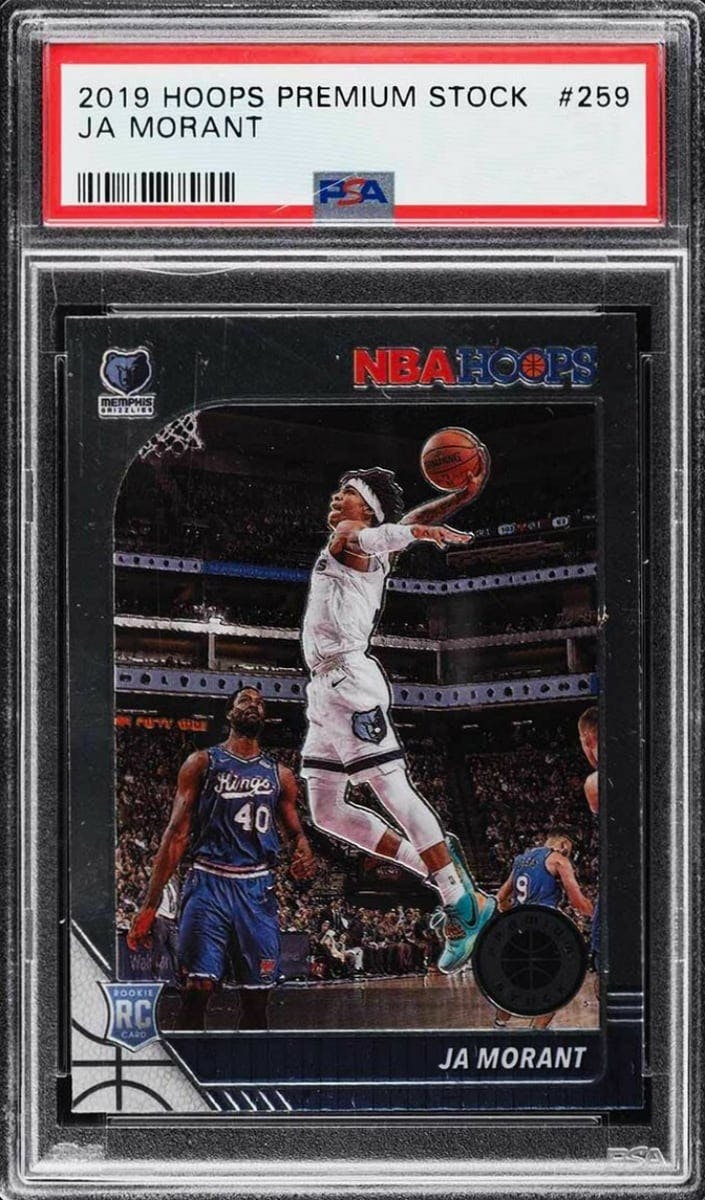 Card Prices | Ja Morant 2019 Panini Hoops Premium Stock Basketball