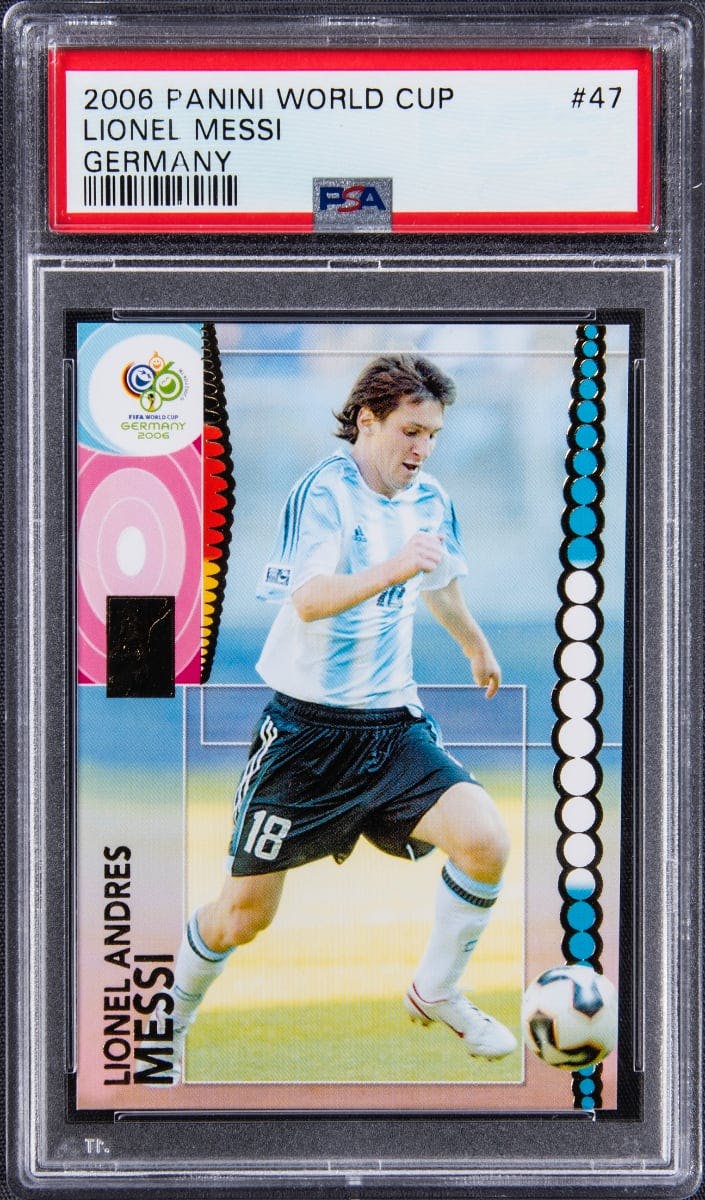 メッシ RC MESSI PANINI ROOKIE AUTO PSA 8 - www.newcastlecollege.ca