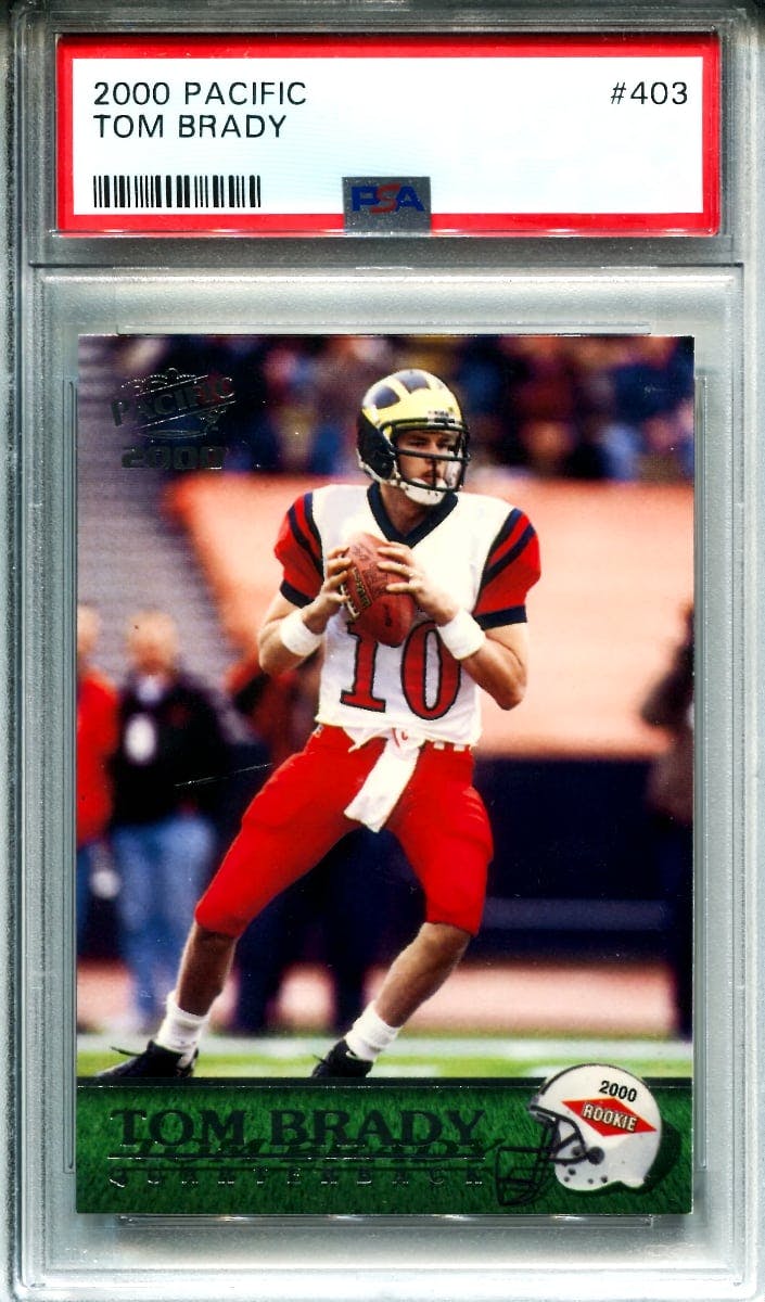 その他 2000 PACIFIC #403 TOM BRADY BGS 8.5 2000 PACIFIC #403 TOM BRADY BGS 8.5