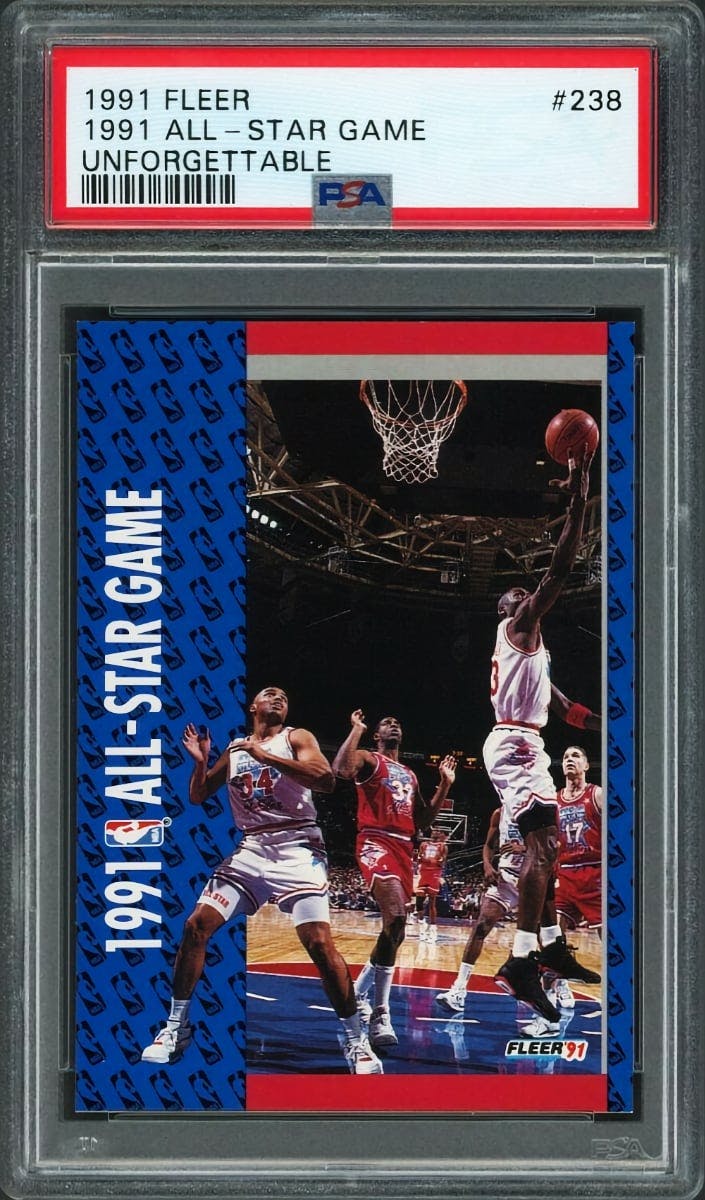 NBA 1991 Fleer All Star #211 マイケル ジョーダン