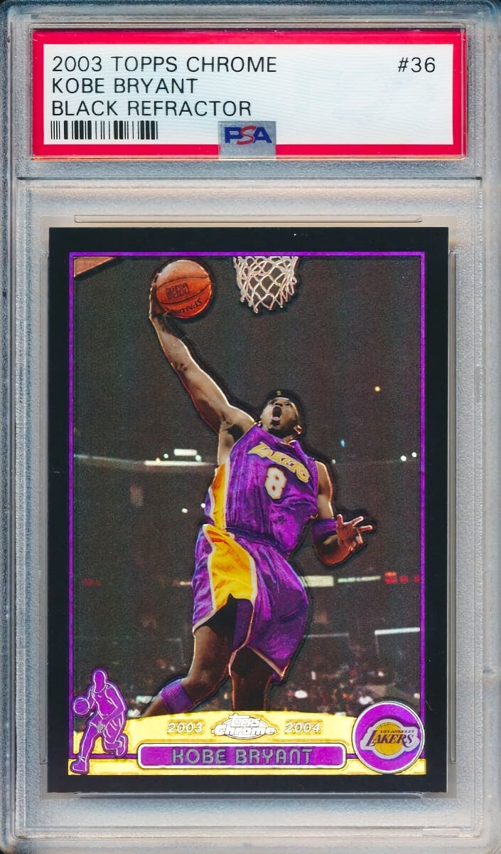 PSA9】1998 TOPPS CHROME Kobe Bryant #68 Kobe Bryant 1997-98 Topps