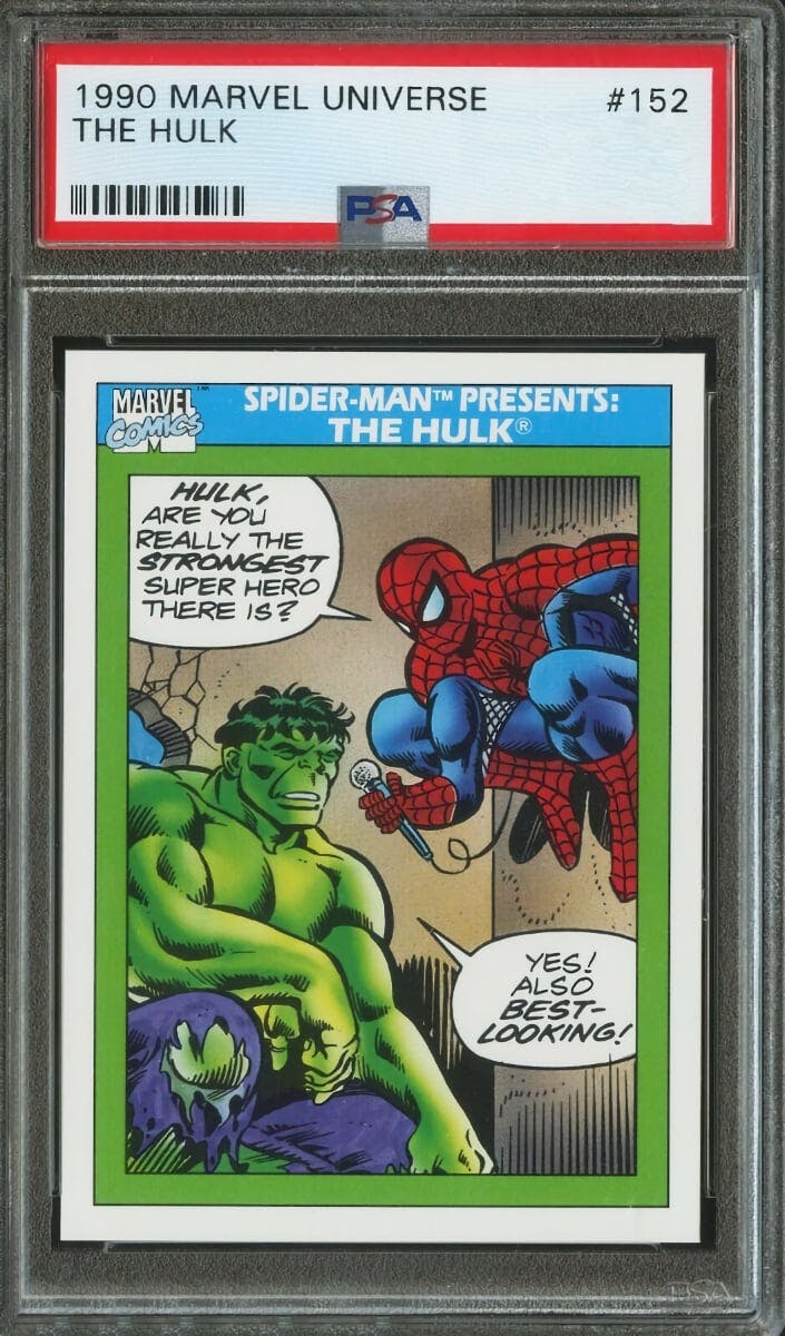 Card Prices | The Hulk 1990 Impel Marvel Universe #152