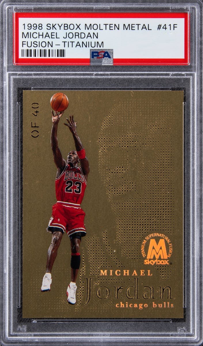 Card Prices | Michael Jordan 1998 Skybox Molten Metal Basketball 