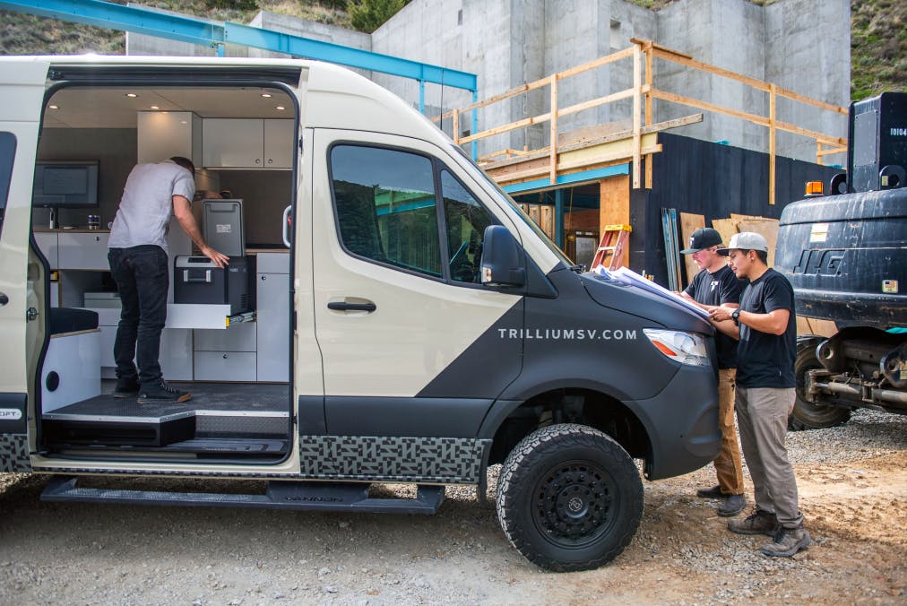 Construction vans for orders