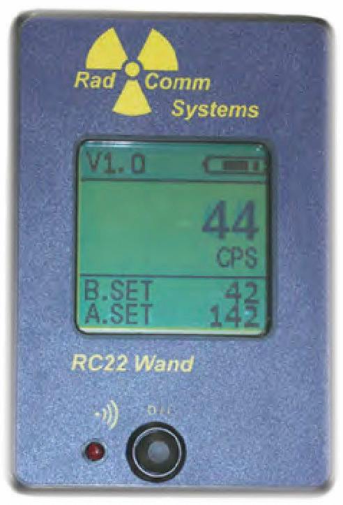 RC22 and RC23 Wand Telescopic Radiation Detect | Pacific-Tec