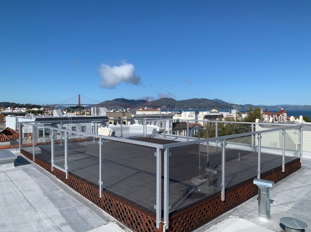 Rooftop Deck Railing