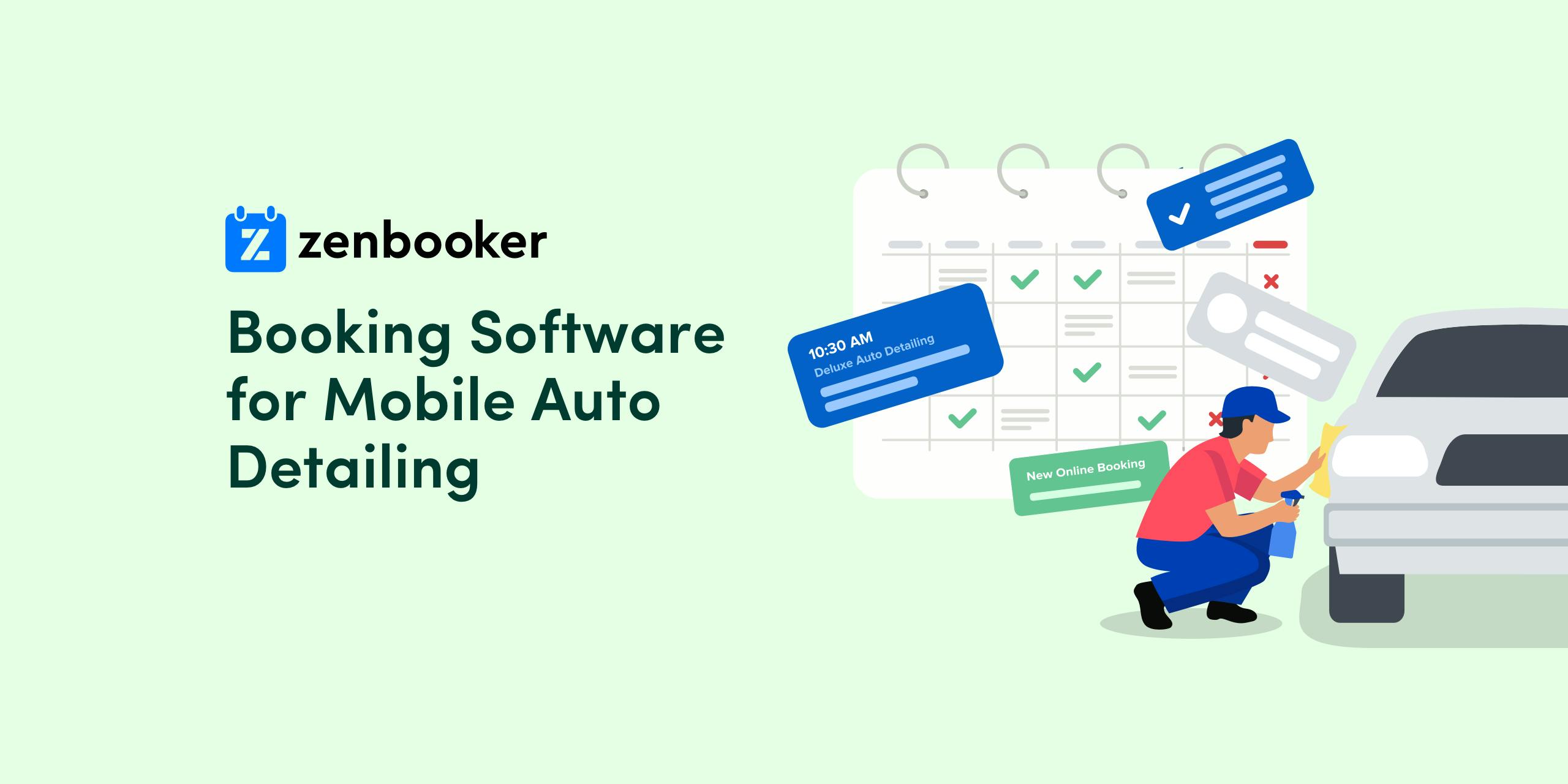 Spring Detailing Booking Mobile Auto Detailing Scheduling and Online Booking Software | Zenbooker