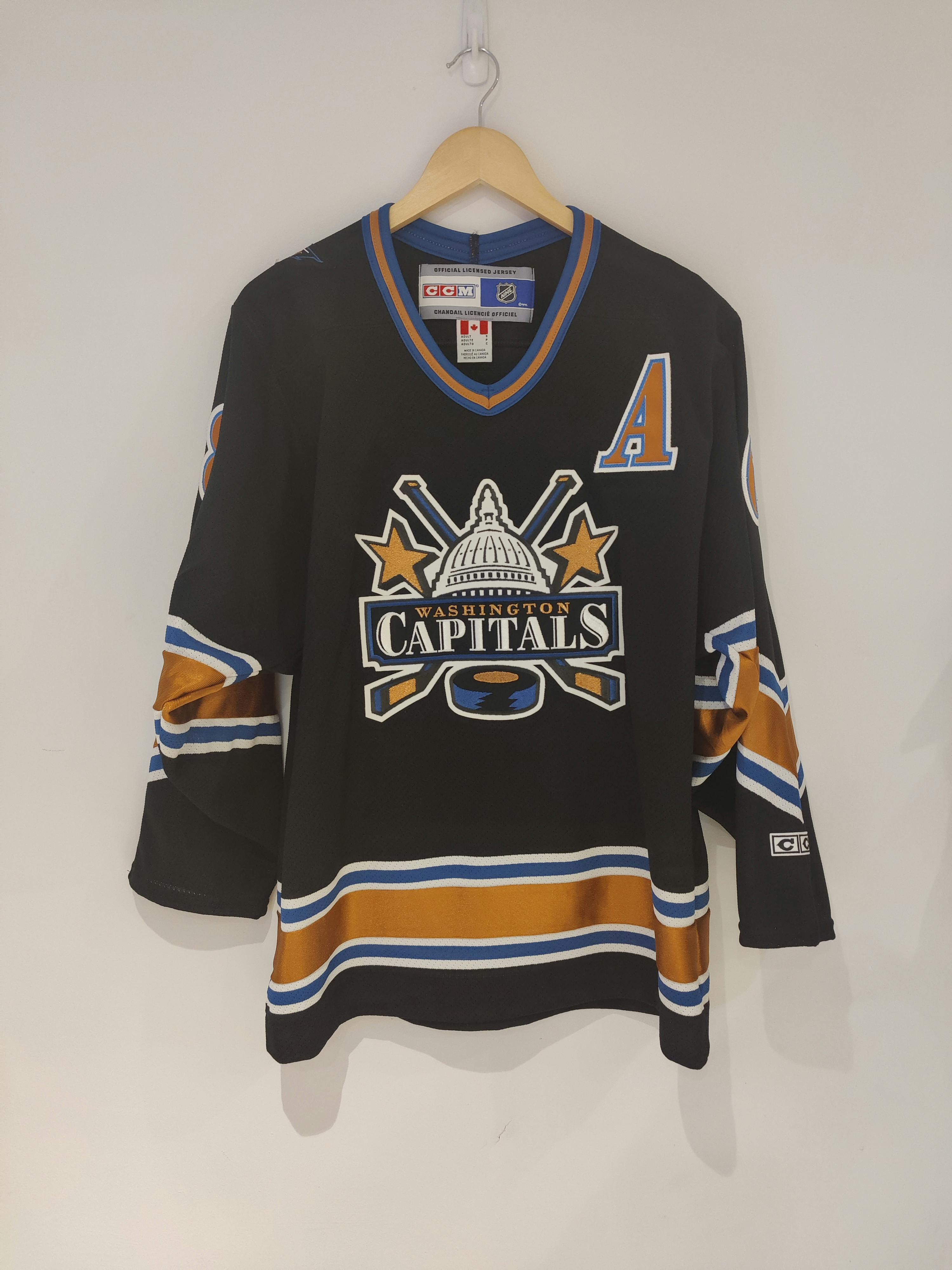 Washington capitals jersey sales black