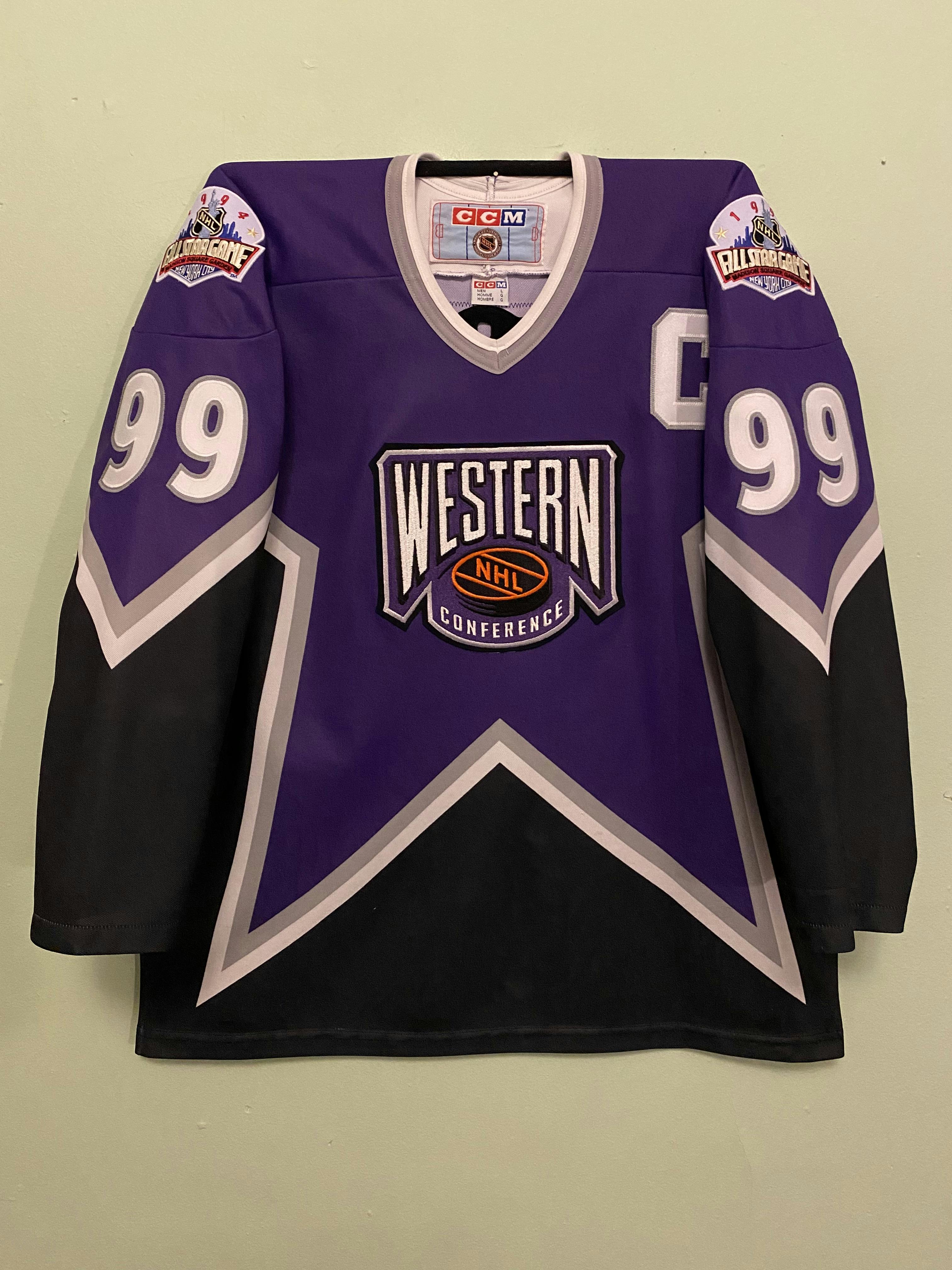 Vintage NHL Western 2024 Conference All Star Team jersey 1994