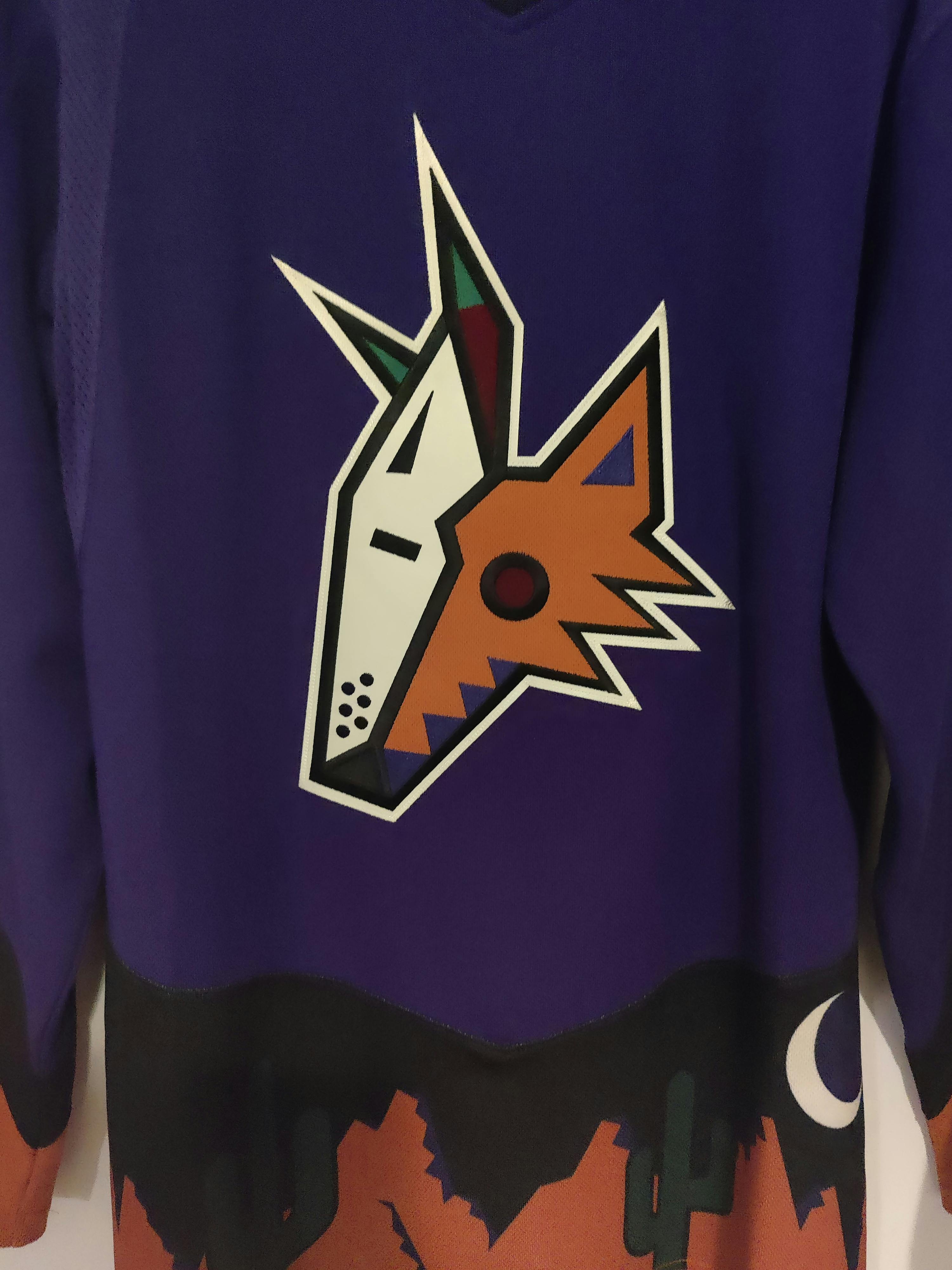 Arizona coyotes retro jersey best sale