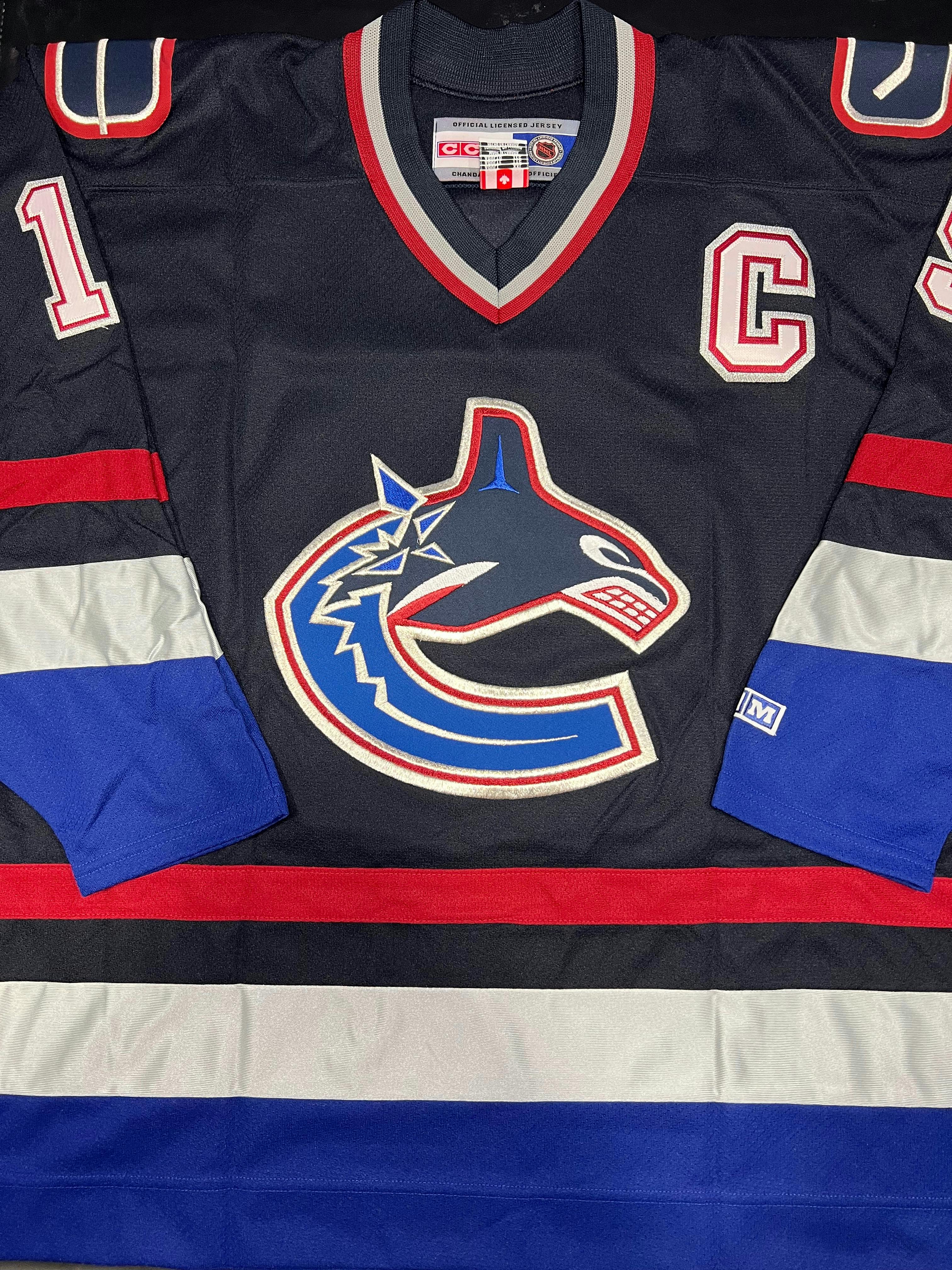 Vintage Vancouver Canucks newest CCM Jersey