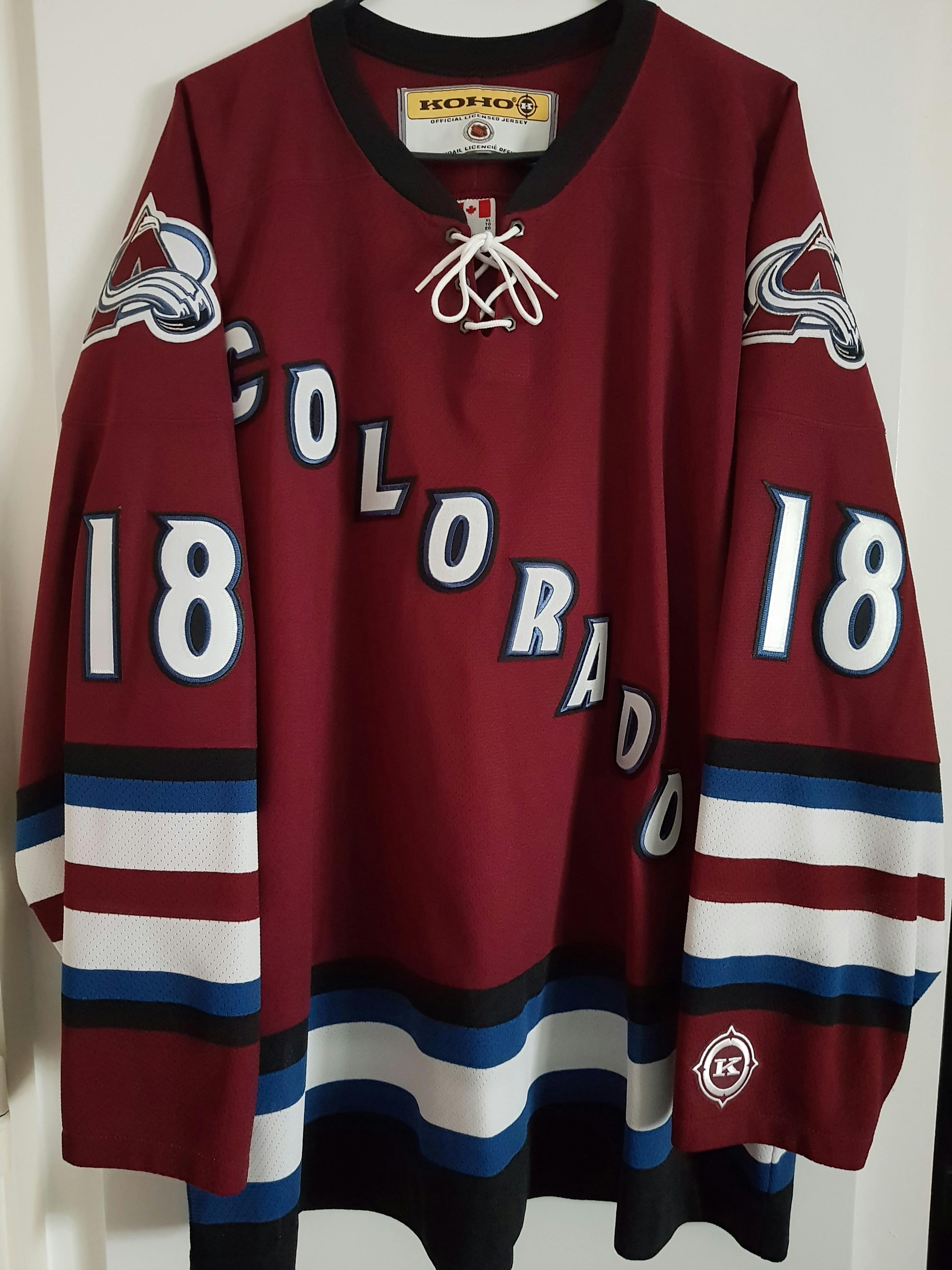 Gabriel Landeskog on sale Colorado Avalanche Blue Alternate Jersey size 52 - XL