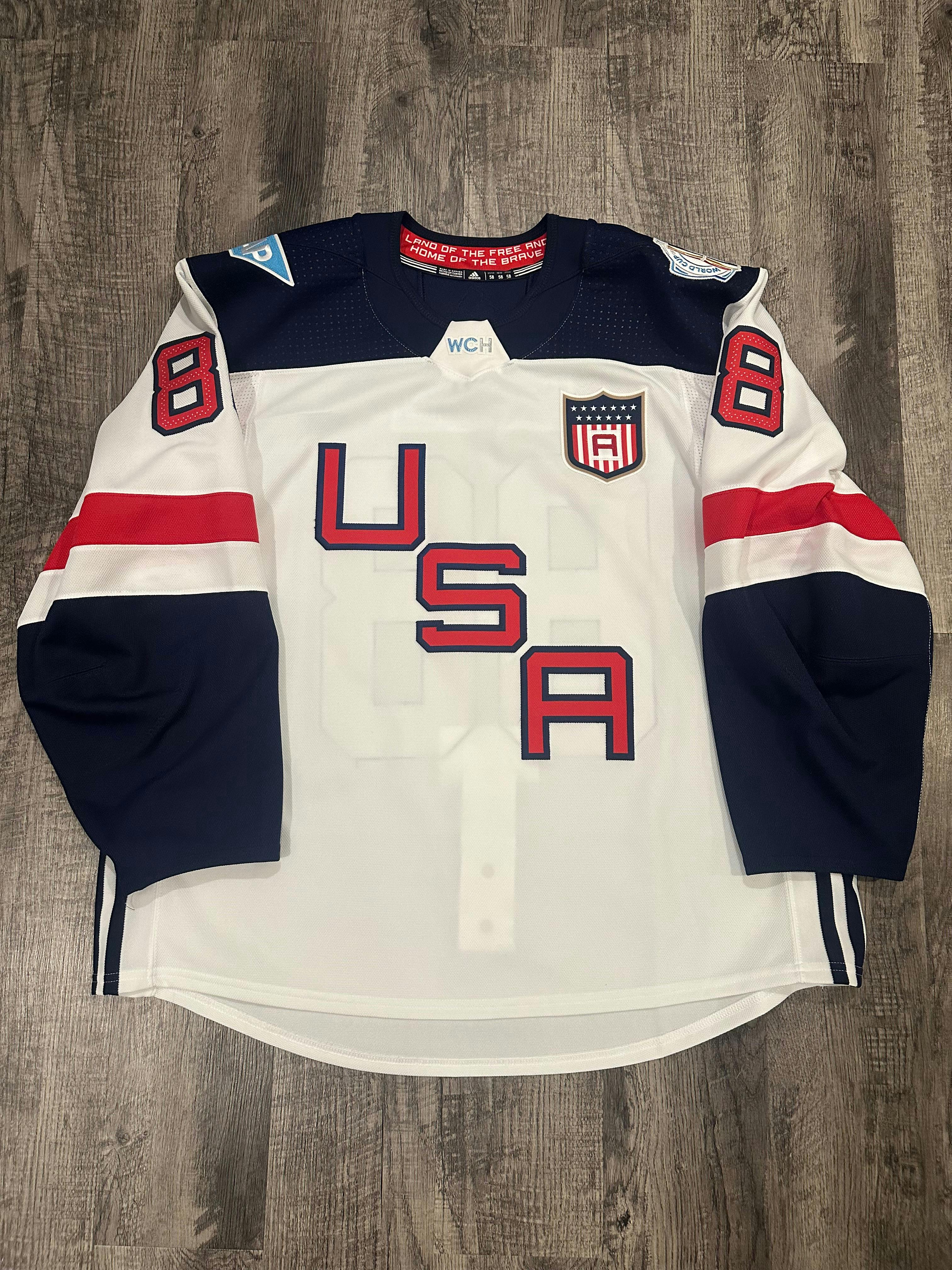 Patrick Kane 2010 Olympics Team Usa Nike Jersey Size on sale Large Chiceago