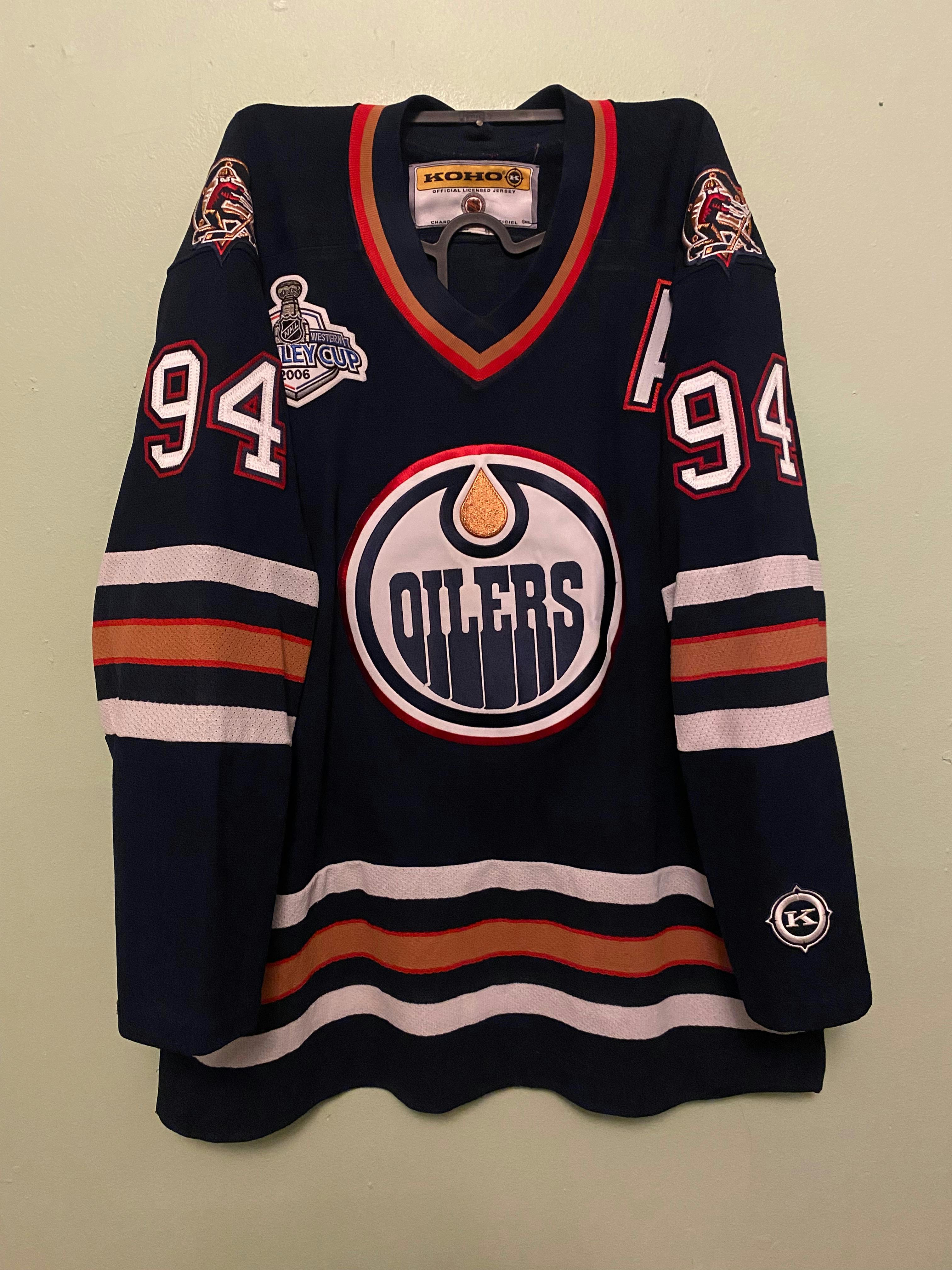 Authentic Edmonton Oilers NHL jersey Ryan Smyth sz selling 54