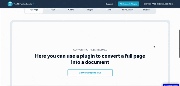 Bubble Page to PDF - New Plugin from Zeroqode - Page 23 - Plugins ...