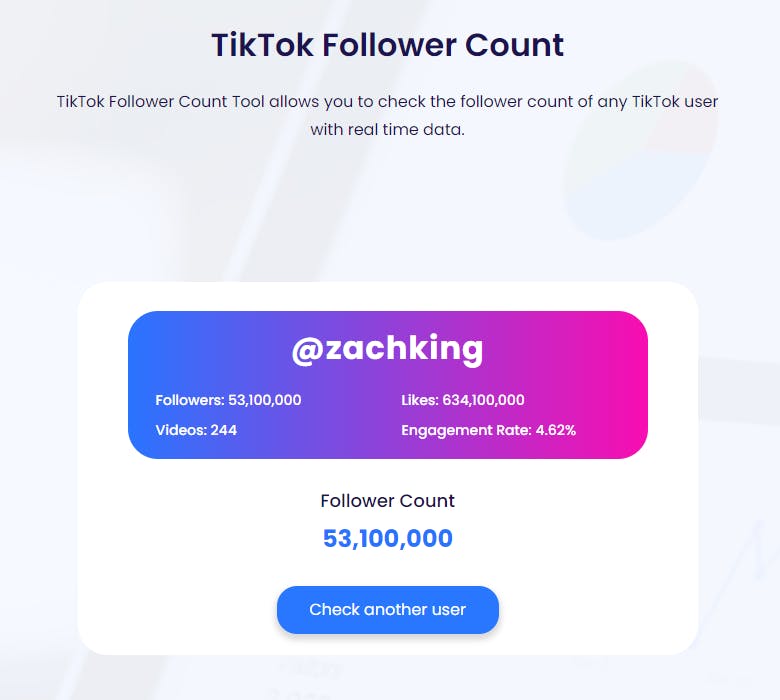 tiktok follower counter buy