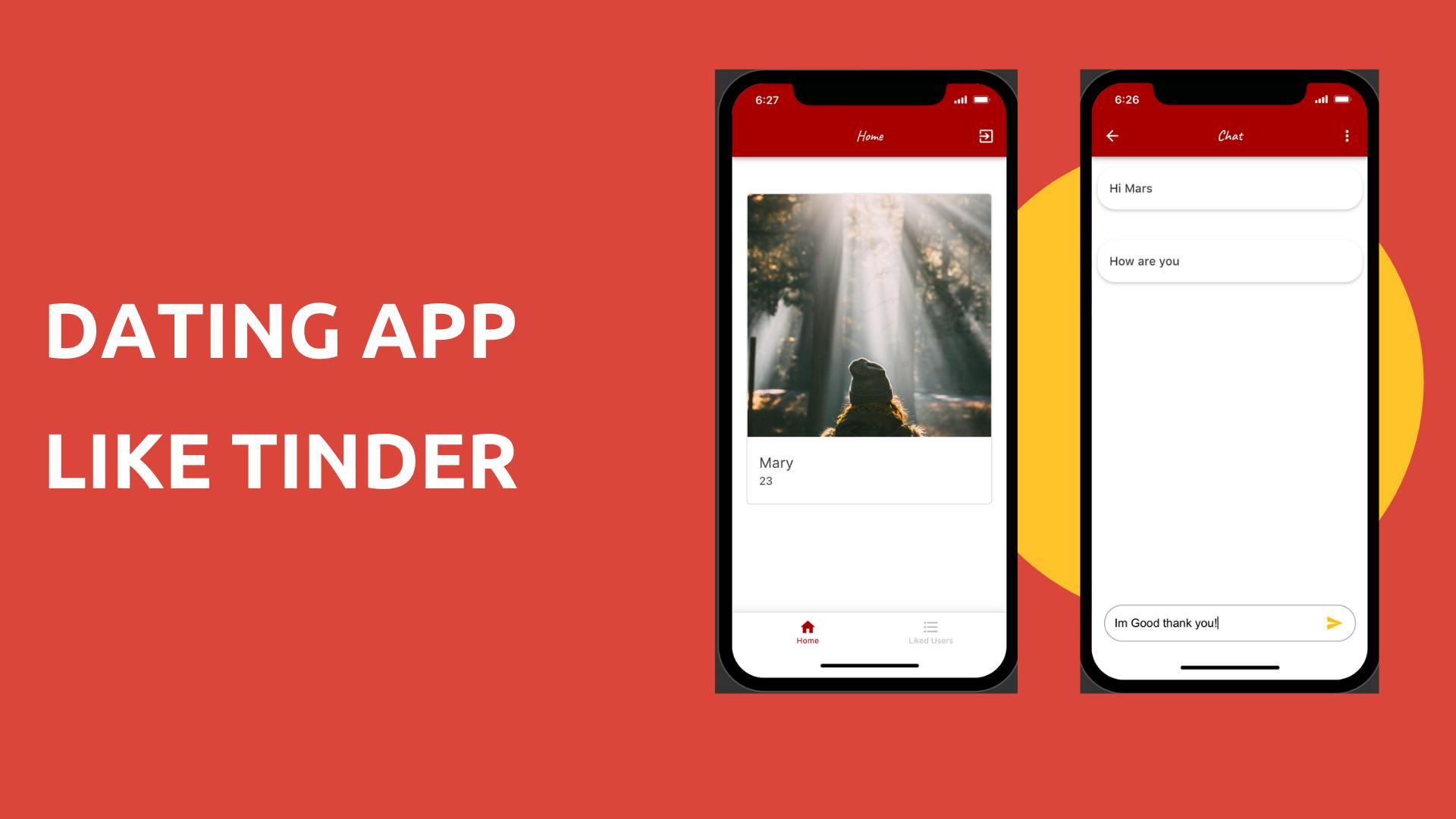 Dating Mobile App like Tinder