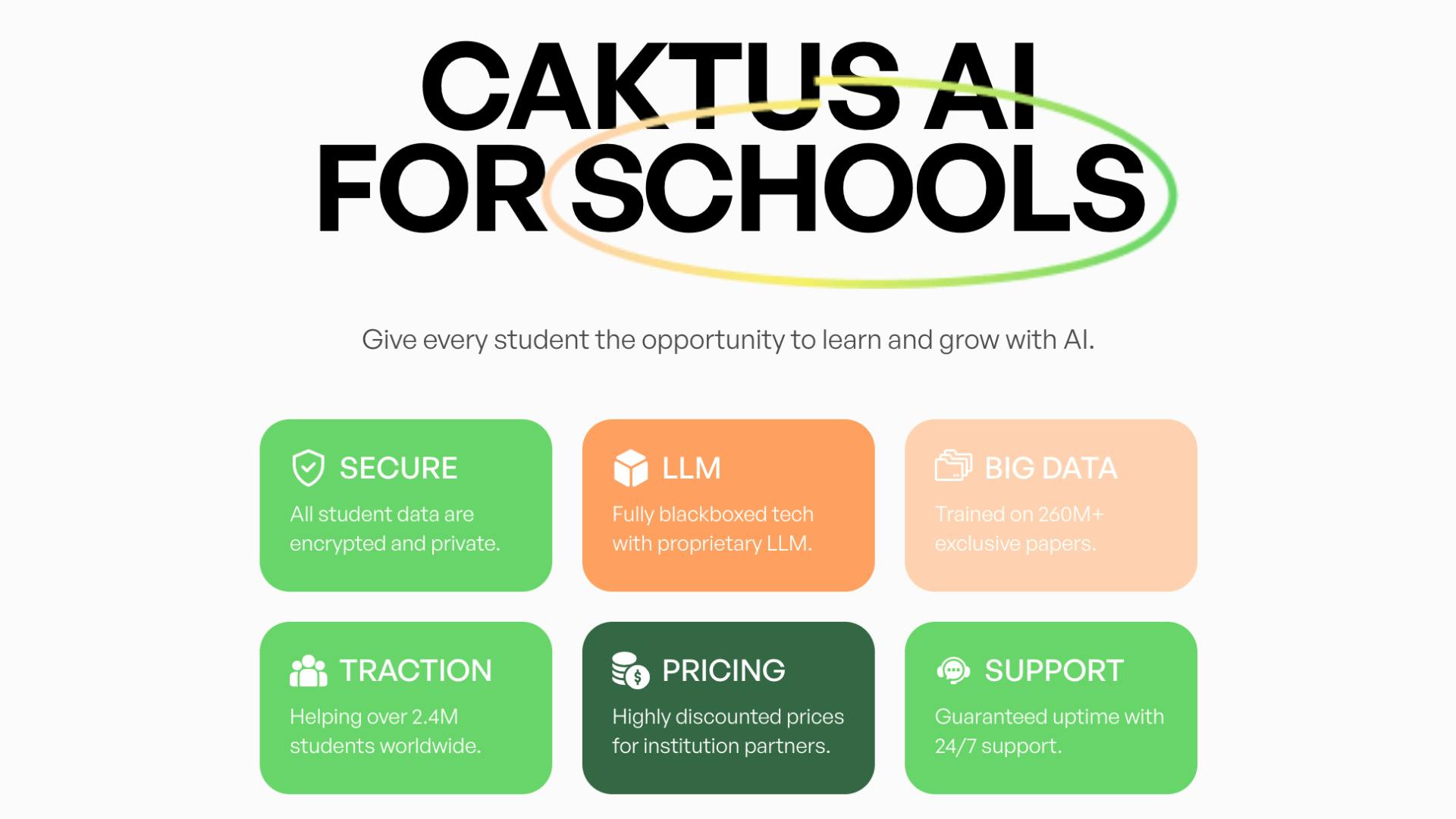 Caktus for Schools