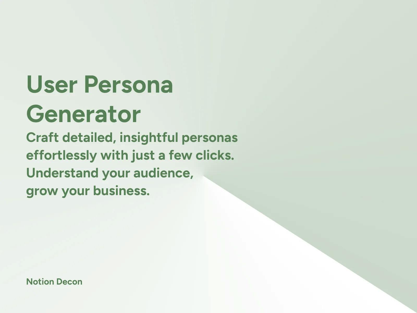 AI User Persona Generator Buy Sell Templates on Notion Insider AI User Persona Generator Buy Sell Templates on Notion Insider