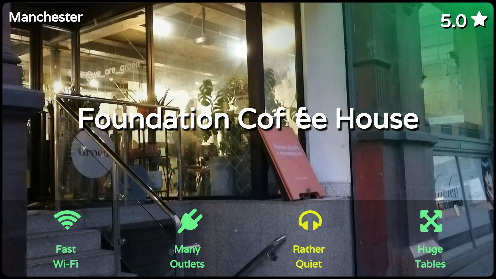 Is Foundation Coffee House a good place to work?