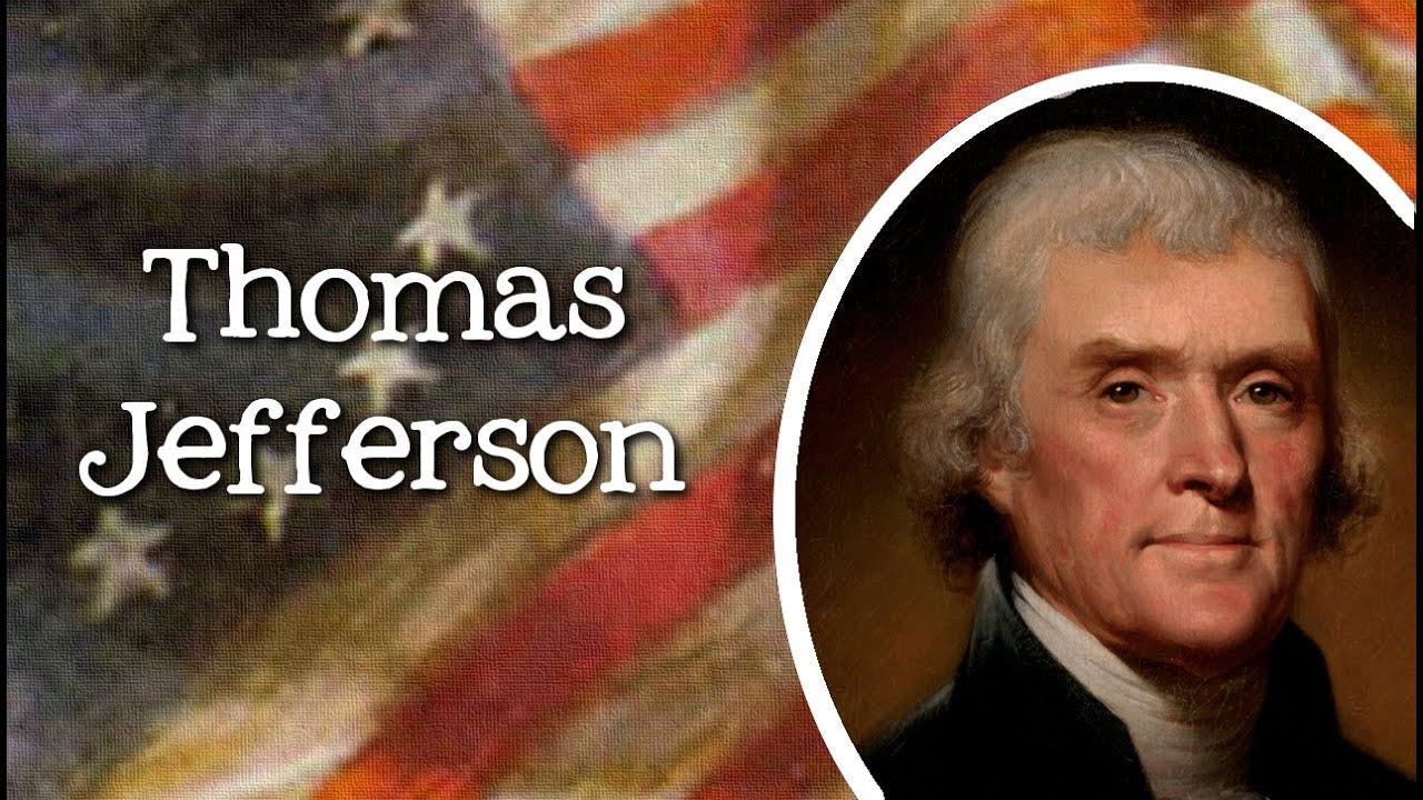 Homeschool History - Biography of Thomas Jefferson for Kids