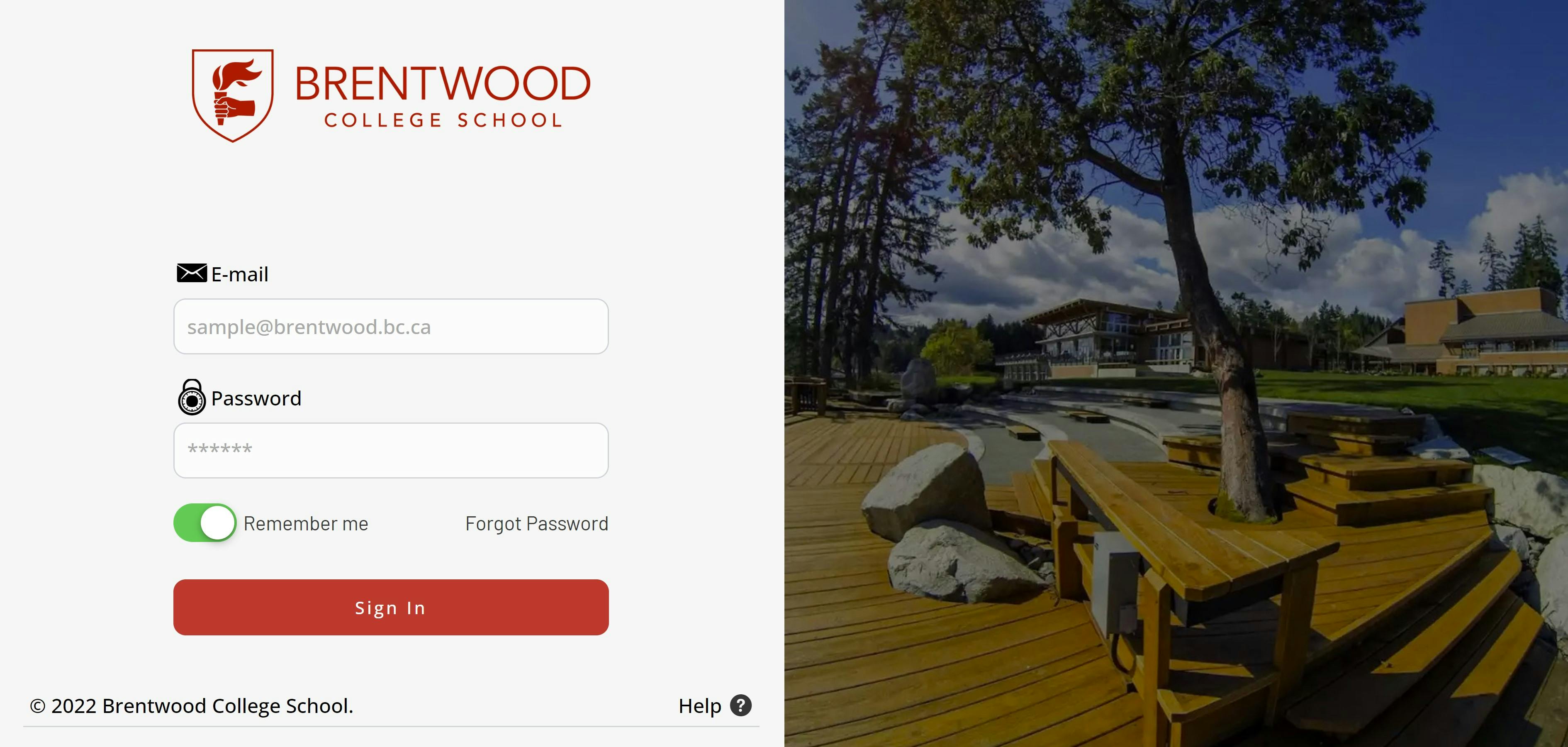 Login Brentwood College School