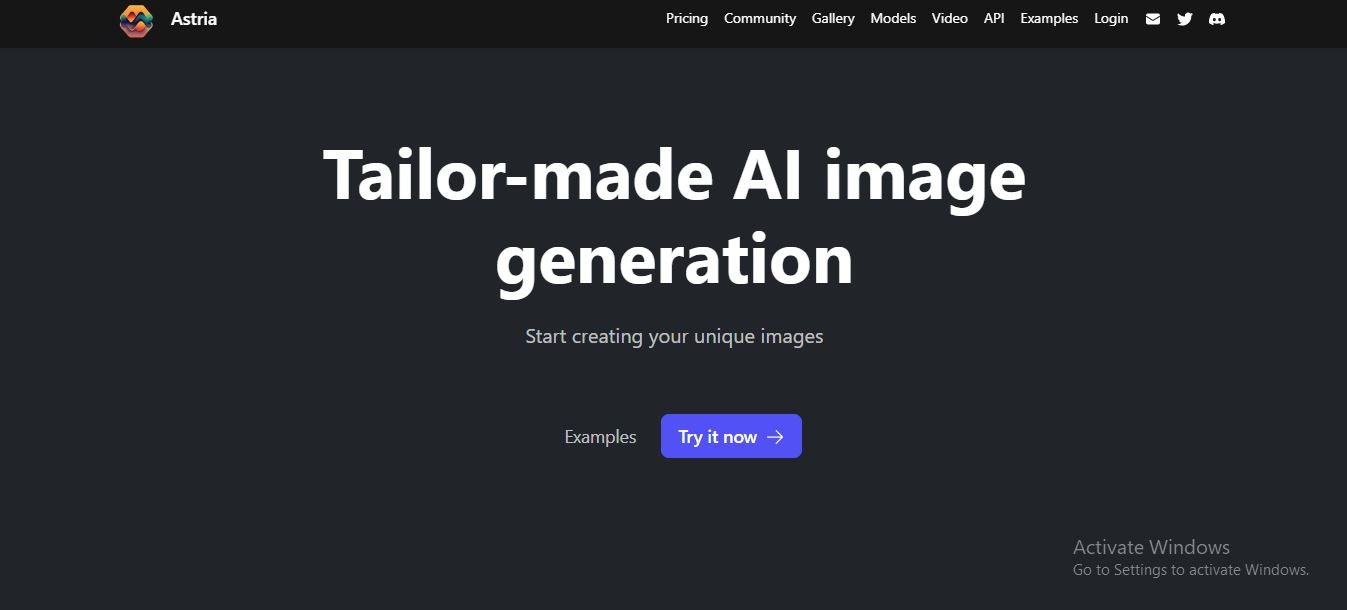 Astria: AI Image Generation | Creating Your Unique Images