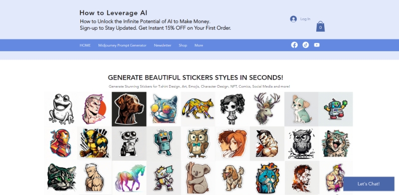 Sticker io deals