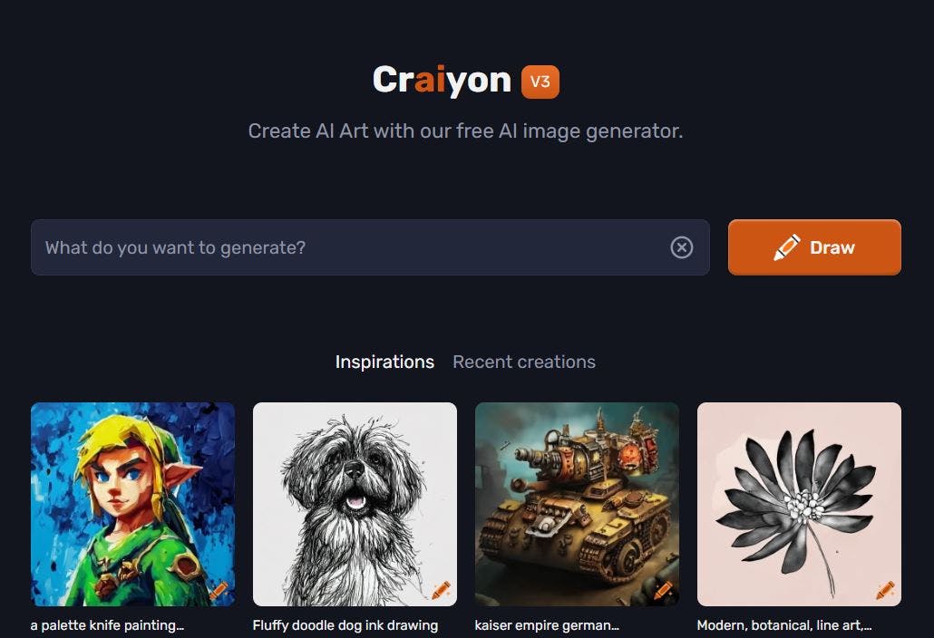 AiTree | 6 Awesome Free AI Tools Image Generators In 2024