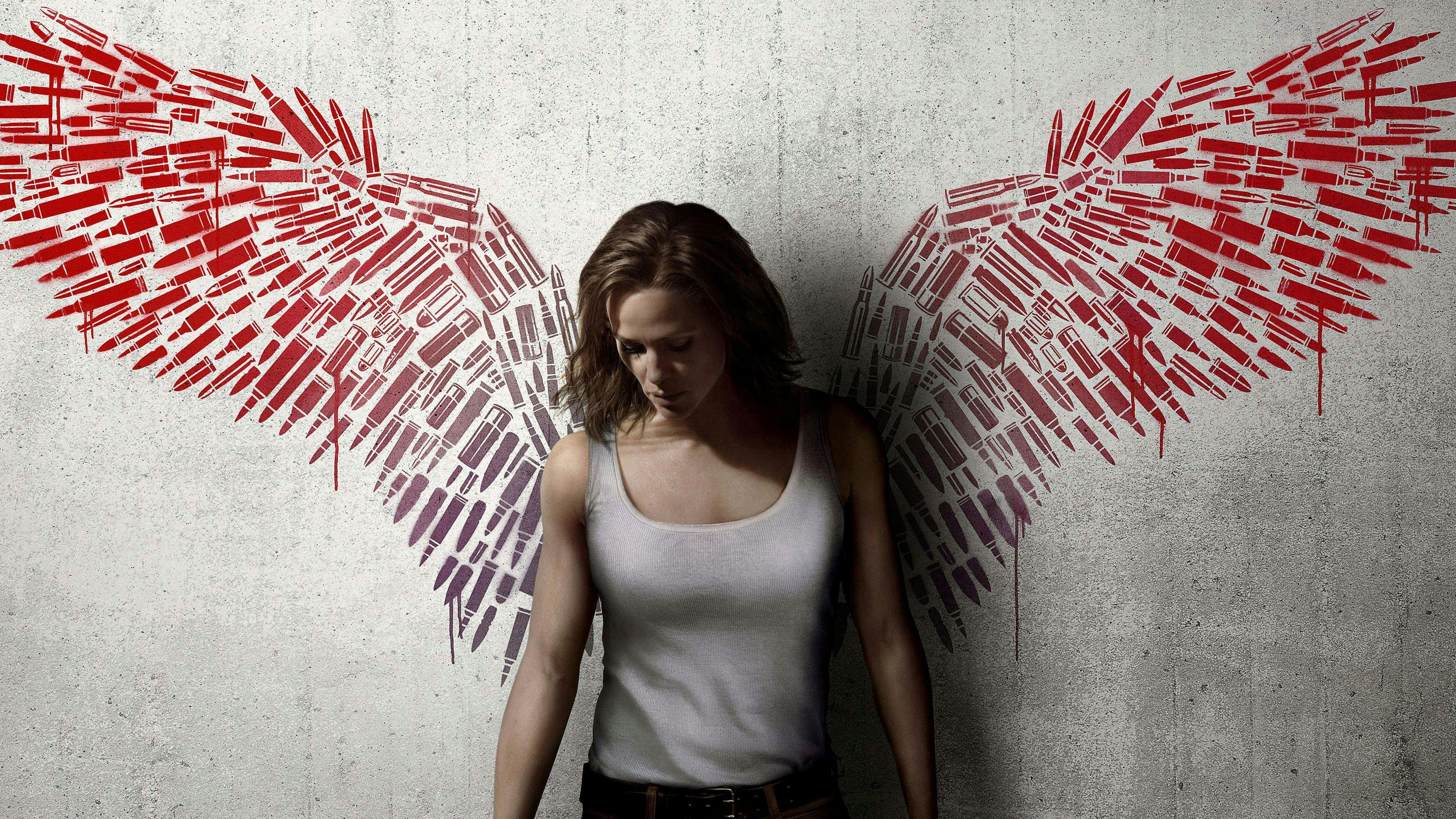 A Justiceira backdrop