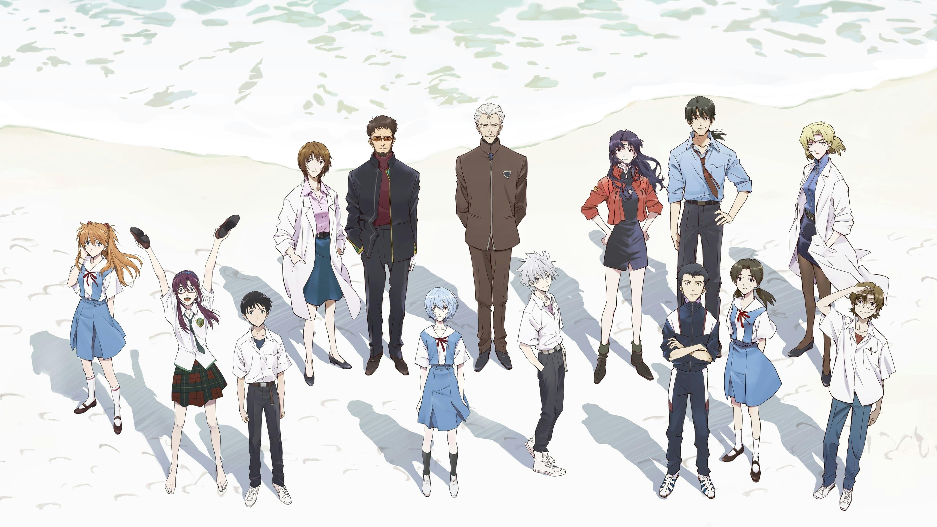 Evangelion: 3.01.0 A Esperanca backdrop