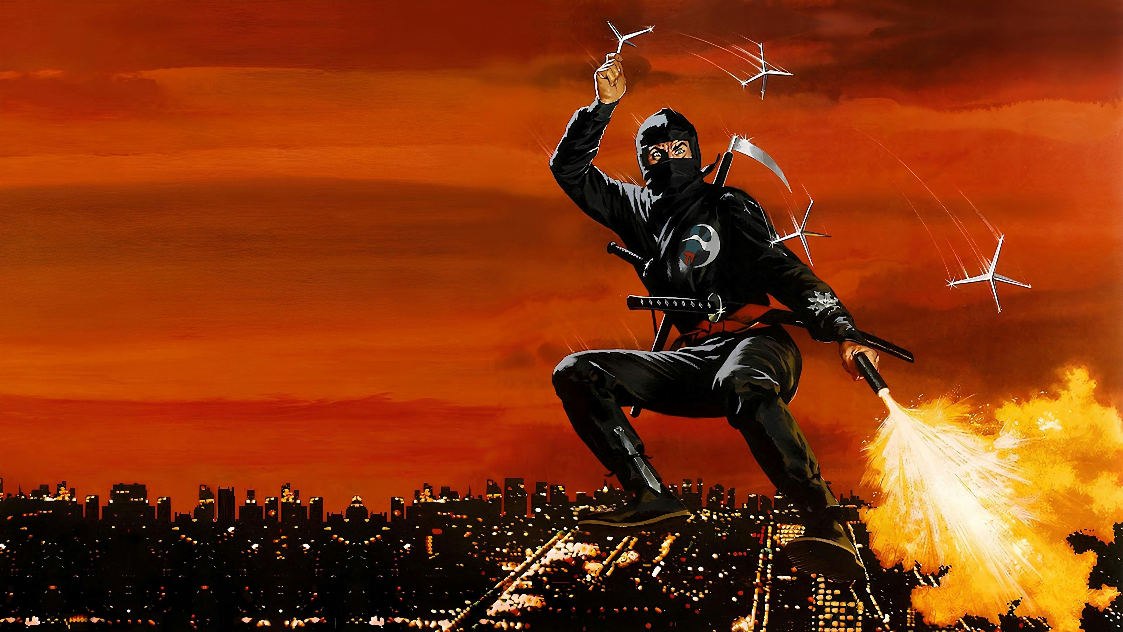 A Vingança do Ninja backdrop